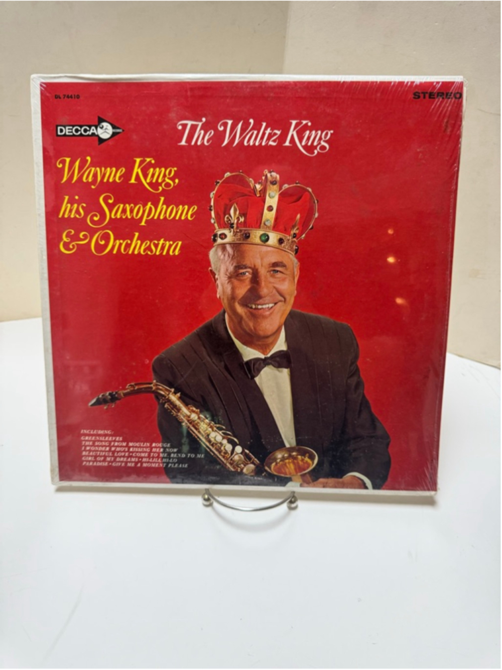 1963 WAYNE KING The Waltz King LP Decca DL 74410 Jazz Easy Listening Sealed